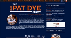 Desktop Screenshot of patdyenetwork.com